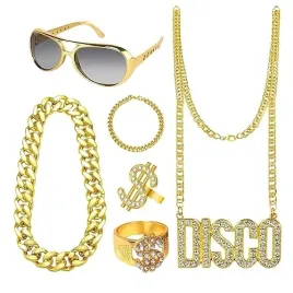 zestaw-6-zlotych-lancuszkow-akcesoria-disco-hip-hop-kostium-impreza