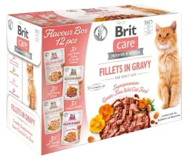 brit-care-cat-fillets-in-gravy-flavour-box-saszetki-12x85g
