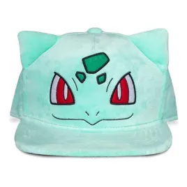 czapka-snapback-z-pluszowym-bulbasaur-od-pokemon-wysoka-jakosc-licencjon