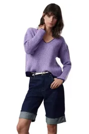 trendyol-fioletowy-sweter-damski-z-dekoltem-v-i-faktura-s-5ea