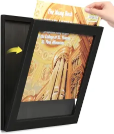 ramka-na-plyte-winylowa-33-5x31cm-z-otwarciem-do-ekspozycji-ochronna-czarna