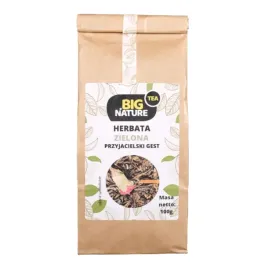 big-nature-herbata-zielona-przyjacielski-gest-100g