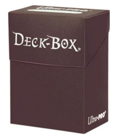 pudelko-na-karty-ultra-pro-brown-solid-deck-box