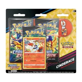 zestaw-kart-pokemon-tcg-swandsh-crown-zenith-cinderace-3-pack-pin-blister