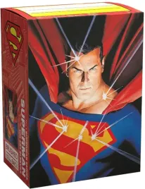 100-koszulek-na-karty-dragon-shield-brushed-art-superman-sleeves