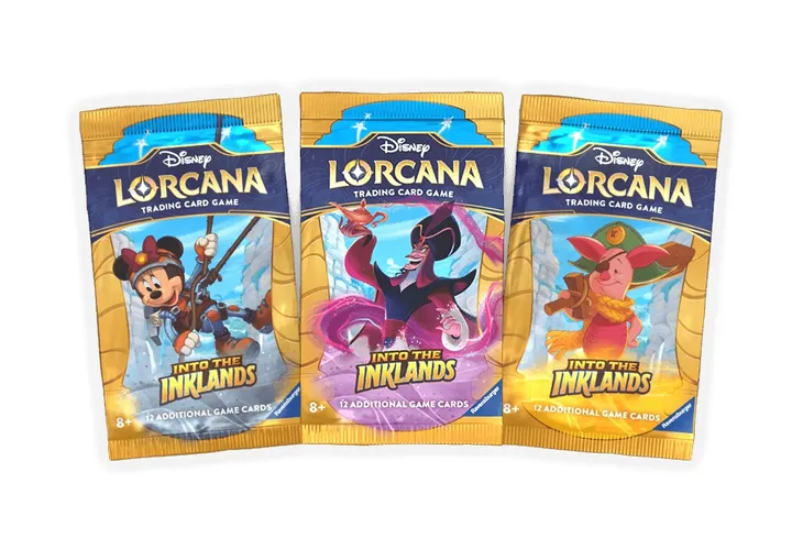 Zestaw kart Disney Lorcana: CH3 Into the Inklands - Booster Pack (1 Paczka)