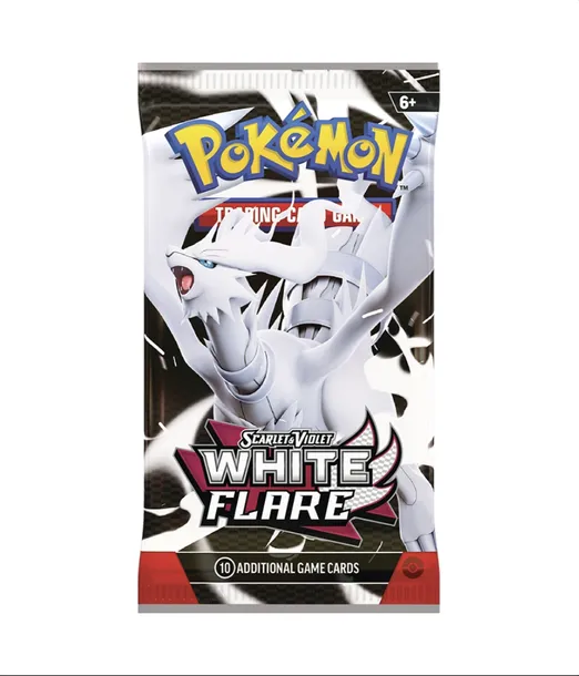 Zestaw kart Pokemon TCG: S&V - White Flare - Booster Pack (1 Paczka)