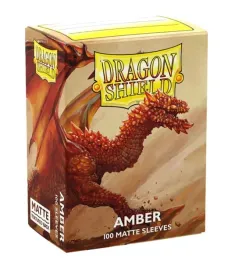 100-koszulek-na-karty-dragon-shield-matte-amber-sleeves