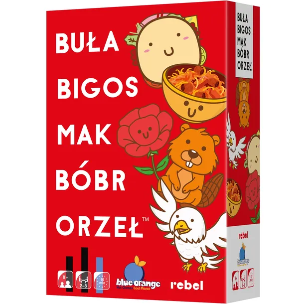 Gra Karciana Buła, Bigos, Mak, Bóbr, Orzeł - Wersja Polska, Wydawca Rebel