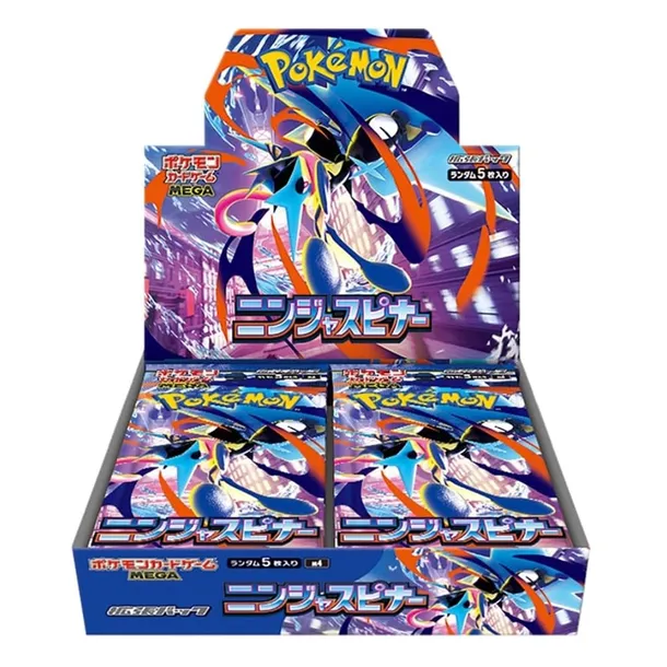 Zestaw japońskich kart Pokemon TCG: Ninja Spinner - Booster Box (30 Paczek)