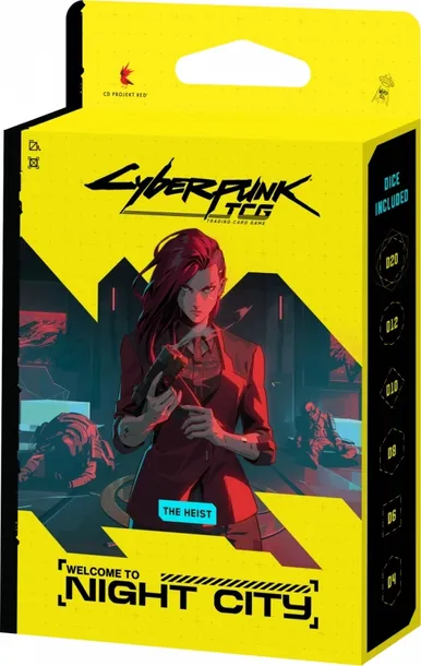 Talia do gry Cyberpunk TCG: WNC - The Heist Starter Deck PREORDER