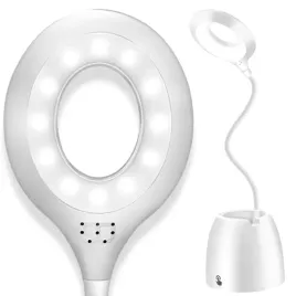 lampka-biurkowa-led-biala-z-pojemnikiem
