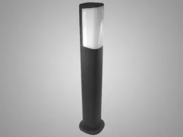slupek-ogrodowy-led-sandor-6w-ww-czarna-ip54-50cm