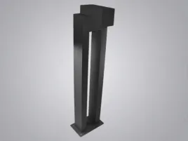 slupek-ogrodowy-led-laima-6w-ww-czarna-ip54-60cm