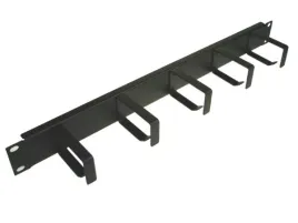 organizator-kabli-1u-5-uchwytow-metal-czarny