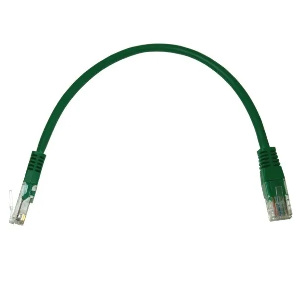 kabel-patchcord-utp5-025m-zielony