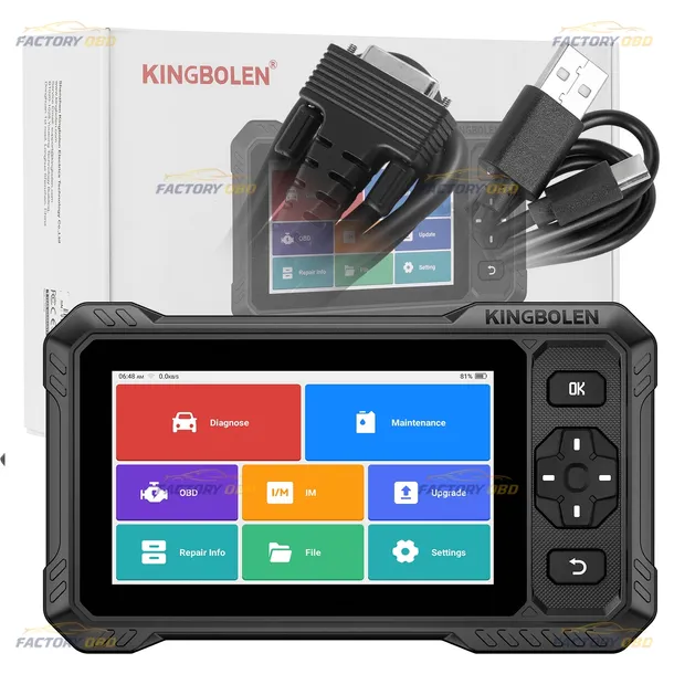 Kingbolen S6 Elite 2025 CAN-FD OBD2 Tester Diagnostyczny j.PL