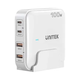 unitek-ladowarka-biurkowa-gan-100w-2xusb-a-2xusb-c