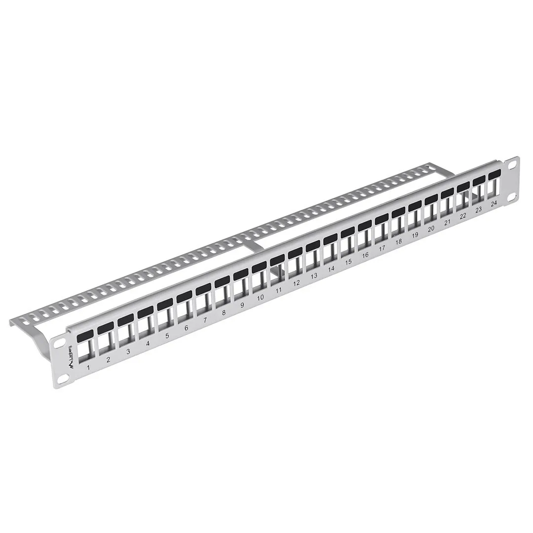 lanberg-patch-panel-pusty-19-24port-1u-szary-stan-nowy