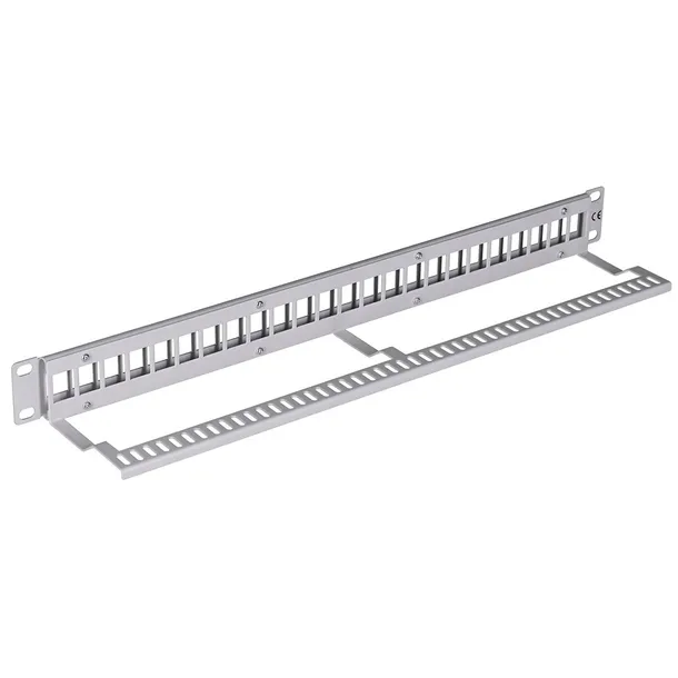 lanberg-patch-panel-pusty-19-24port-1u-szary-glebokosc-produktu-24-cm