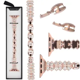 bransoleta-glacierx-zirconia-clover-chain-do-apple-watch-38-40-41-mm
