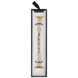 bransoleta-glacierx-zirconia-flower-chain-gold-apple-watch-38-40-41-mm