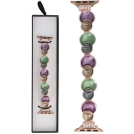 bransoleta-glacierx-gleam-bubbles-dark-orchid-do-apple-watch-38-40-41-mm
