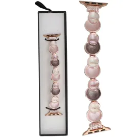 bransoleta-glacierx-gleam-bubbles-rose-coffee-do-apple-watch-38-40-41-mm