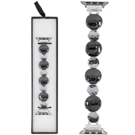bransoleta-do-apple-watch-glacierx-gleam-moons-silver-jet-38-40-41-mm