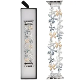 bransoleta-glacierx-gleam-flowers-stretch-bracelet-apple-watch-38-40-41-mm
