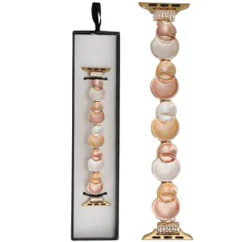 bransoleta-glacierx-gleam-bubbles-rose-garden-do-apple-watch-38-40-41-mm