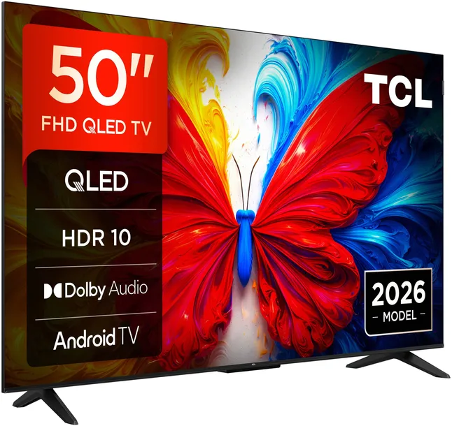 Telewizor TCL 50S5L 50” QLED Full HD Android TV HDR Dolby Audio
