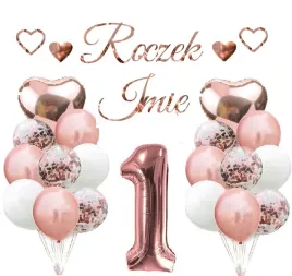 zestaw-balony-roczek-1-urodziny-rose-gold-imie