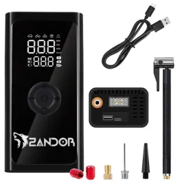 pompka-rowerowa-akumulator-kompresor-samochodowy-powerbank-latarka-wentyle