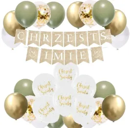 balony-dekoracje-boho-eko-na-chrzest-baner-imie