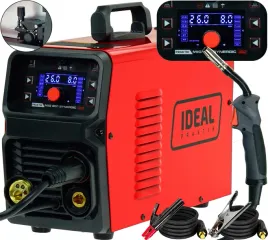 spawarka-inwertorowa-migomat-ideal-praktik-mig-201-synergic-led-200a-230v