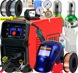spawarka-inwertorowa-migomat-ideal-praktik-mig-201-synergic-led-200a-230v