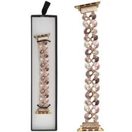 bransoleta-glacierx-gleam-drops-rose-cappuccino-do-apple-watch-38-40-41-mm