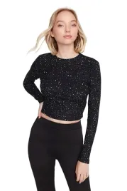 trendyol-czarna-dopasowana-bluzka-damska-z-dlugim-rekawem-print-s-5ea