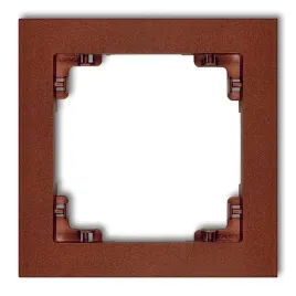 ramka-pojedyncza-brazowy-karlik-deco-9dr-1