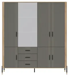 szafa-dante-dt17-szara-z-drazkami-polkami-i-lustrem-185-cm-liveo-meble