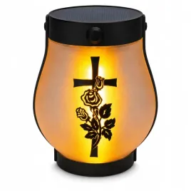 znicz-solarny-led-lampion-na-grob-statuetka-na-cmentarz-roza-krzyz-nagrobny