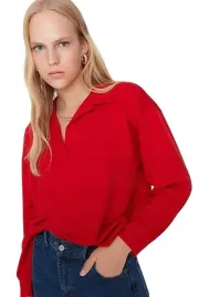 trendyol-damska-czerwona-bluza-z-kolnierzykiem-dlugi-rekaw-s-5ea