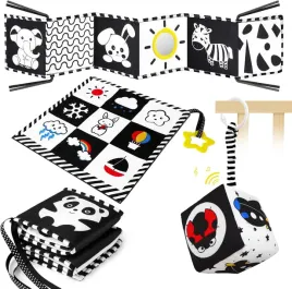 ksiazeczki-sensoryczne-dla-niemowlat-3-el-czarno-biale-montessori