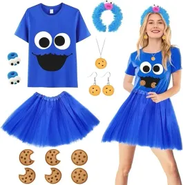 kostium-potwora-ciasteczkowego-13-el-t-shirt-tutu-halloween-rozmiar-l