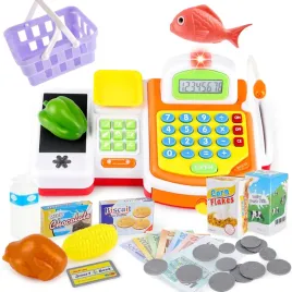 kasa-fiskalna-dla-dzieci-sklep-supermarket-skaner-mikrofon-koszyk