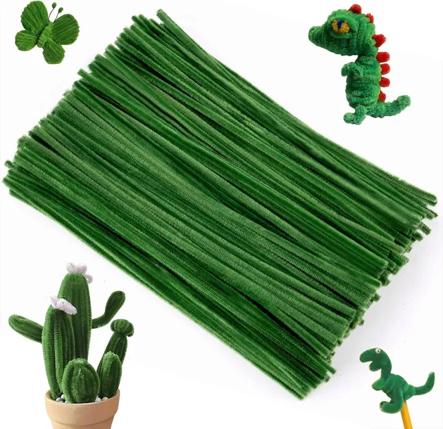 WYCIORY DRUCIKI KREATYWNE SZENILOWE 200 SZT 30 cm DIY RĘKODZIEŁO DO FAJEK