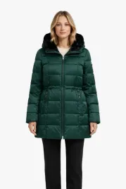 dkny-zielona-pikowana-kurtka-z-kapturem-i-sznurkiem-w-talii-m-i1d