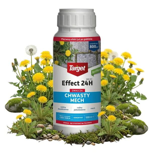 TARGET ŚRODEK EFFECT 24H 680EC ZWALCZA CHWASTY MECH 1L BELOUKHA 1000 ml