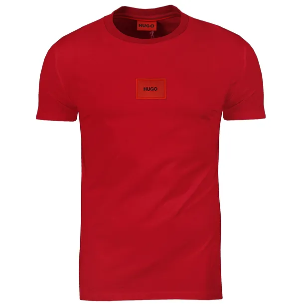 T-shirt koszulka Hugo Boss logo męska czerwona r. XL